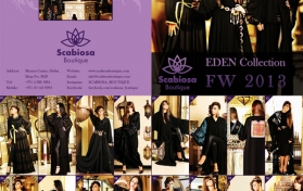 Flyer for abaya boutique